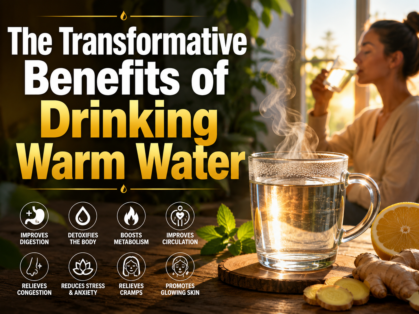The Transformative Benefits of Drinking Warm Water