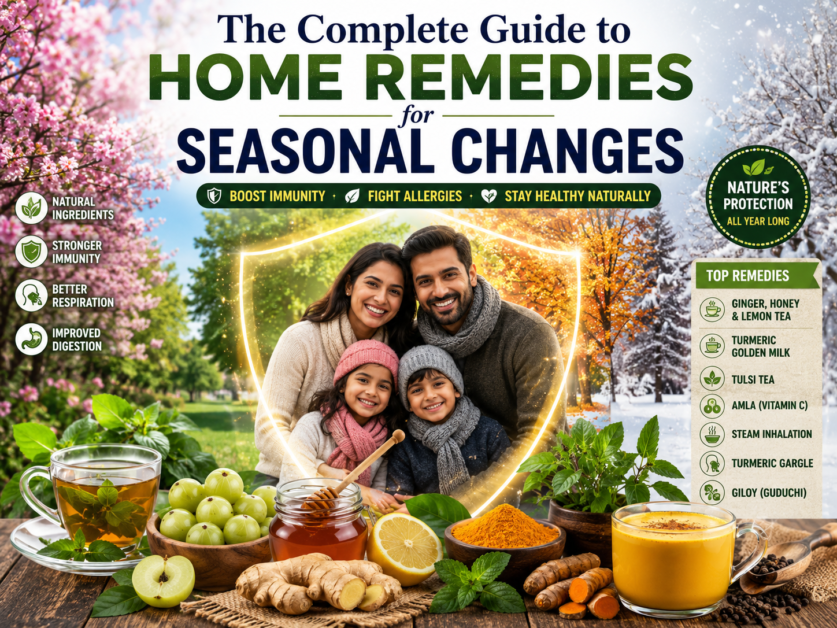 The Complete Guide to Home Remedies for Seasonal Changes