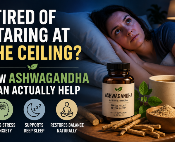 Tired of Staring at the Ceiling? How Ashwagandha Can Actually Help